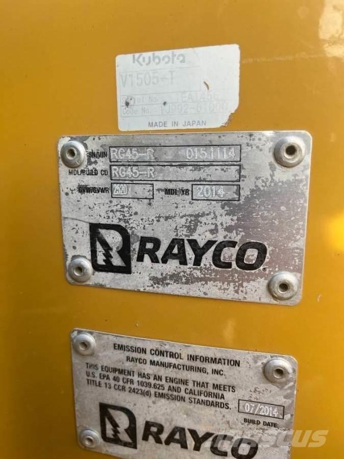 Rayco RG45-R Other