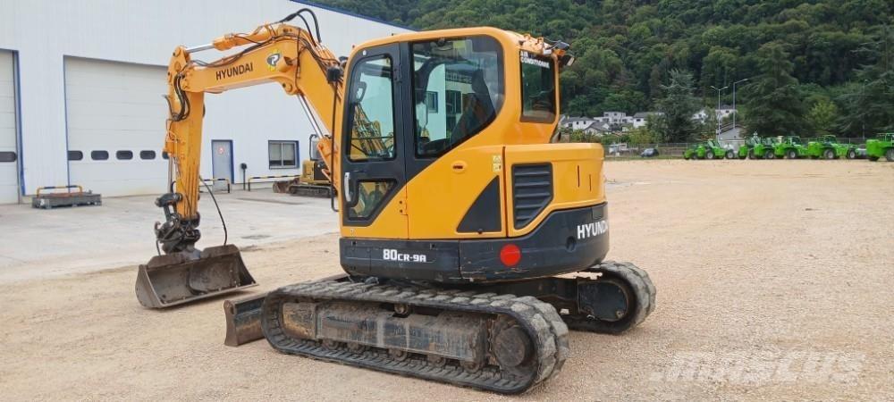 Hyundai R80CR-9A Midi excavators  7t - 12t