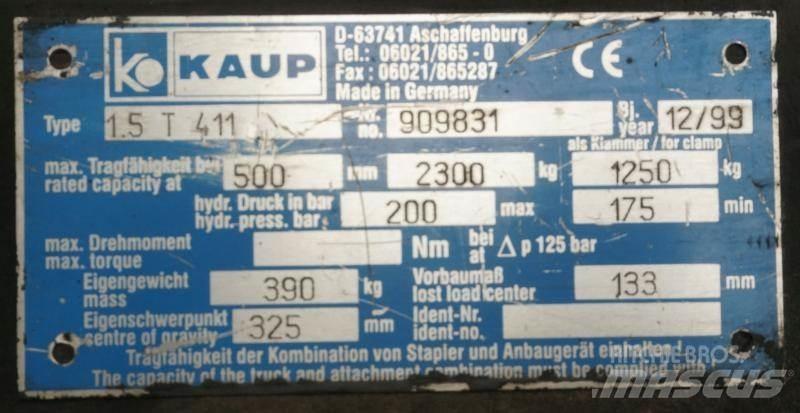 Kaup 1,5T411 Other components