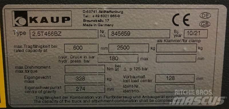 Kaup 2,5T466BZ Other components