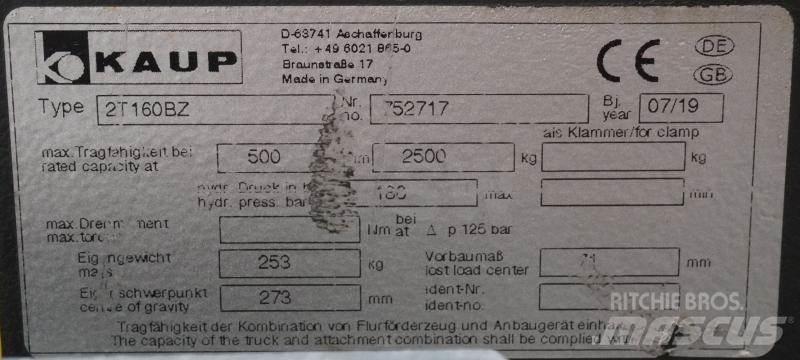 Kaup 2T160BZ Other components