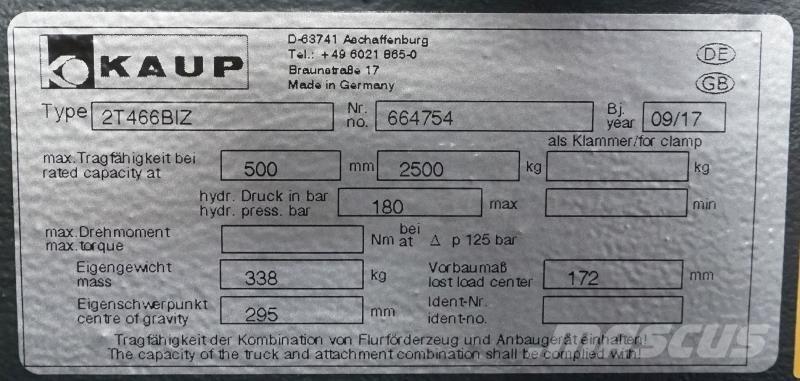 Kaup 2T466BIZ Other components