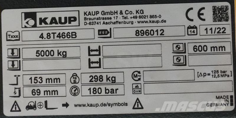 Kaup 4,8T466B Other components