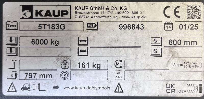 Kaup 5T183G Other components