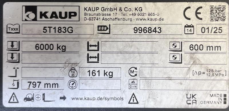 Kaup 5T183G Other components