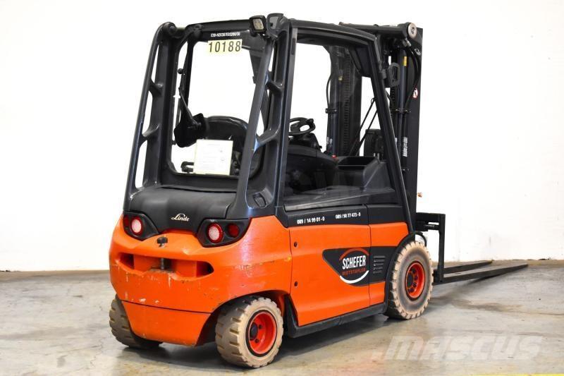Linde E 30 387 Electric forklift trucks