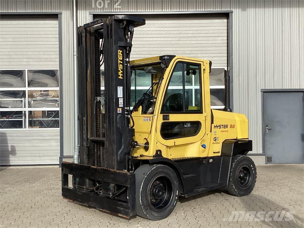 Hyster H8.0FTS/6 Diesel trucks