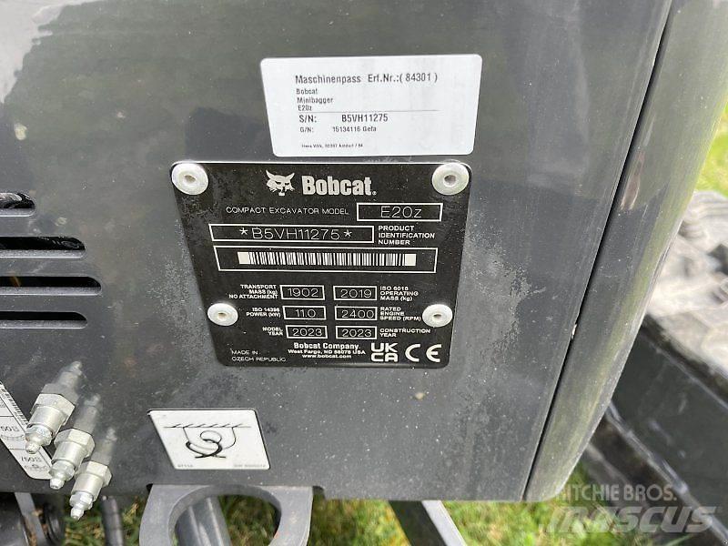 Bobcat E 20z Mini excavators < 7t