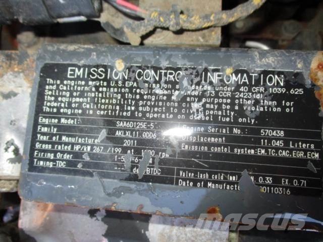 Komatsu SAA6D125E-5 Engines