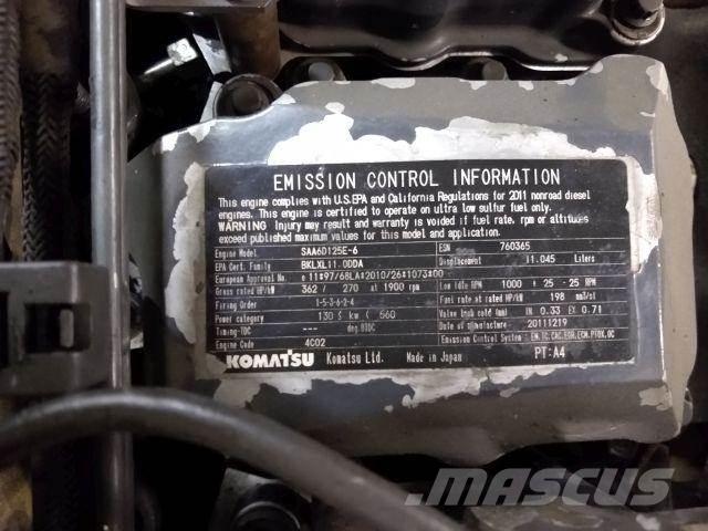 Komatsu SAA6D125E-6 Engines