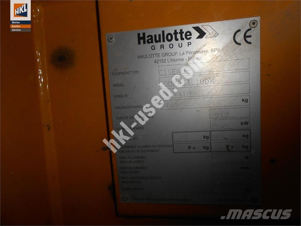 Haulotte COMPACT 10 DX Other