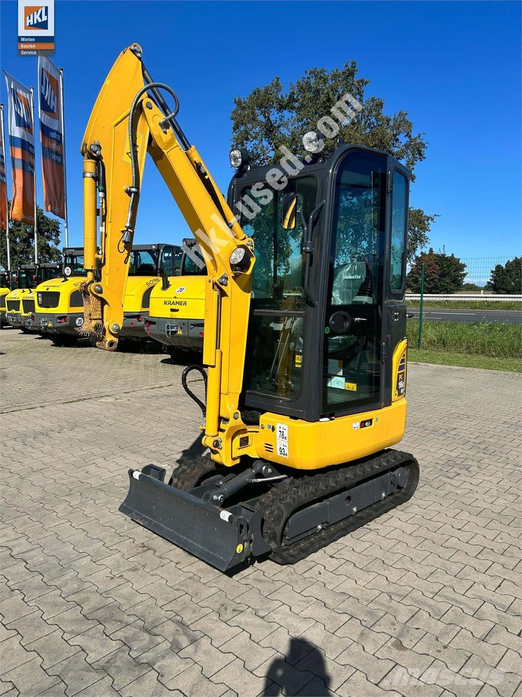 Komatsu PC 16 R-3HS Mini excavators < 7t
