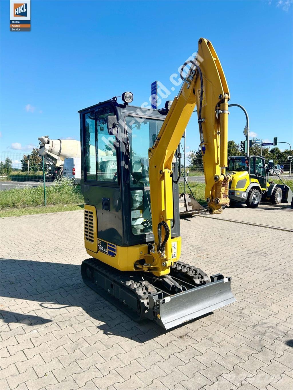 Komatsu PC 16 R-3HS Mini excavators < 7t