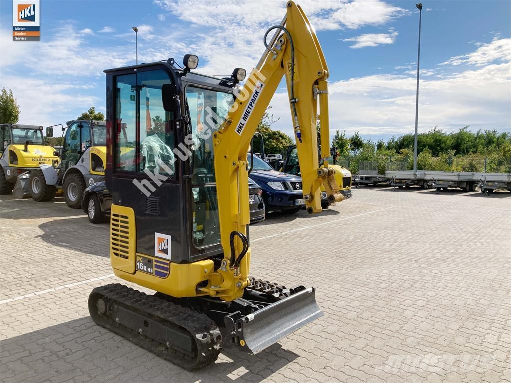 Komatsu PC 16 R-3HS Mini excavators < 7t