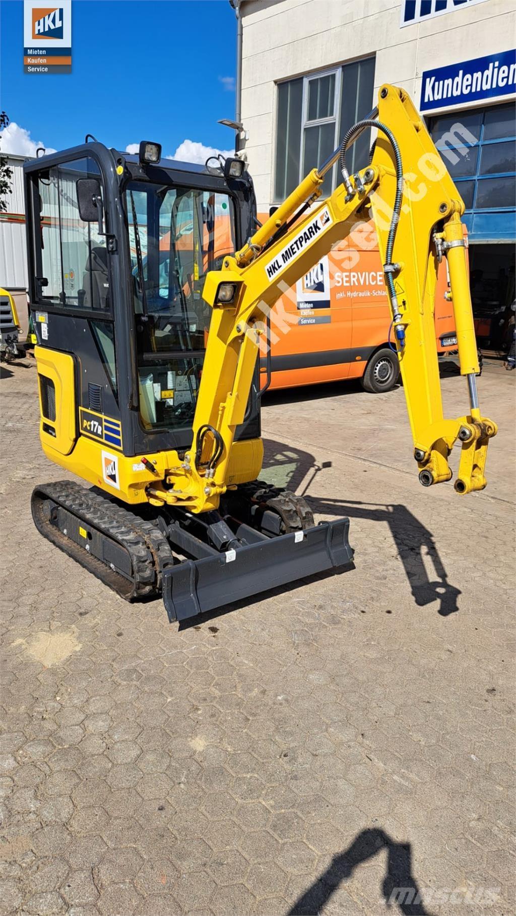 Komatsu PC 17 R-5 Mini excavators < 7t