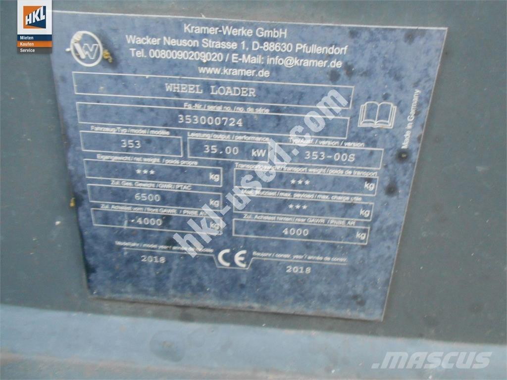 Kramer 5075 Wheel loaders