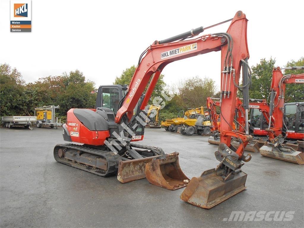 Kubota KX 080-4 Mini excavators < 7t