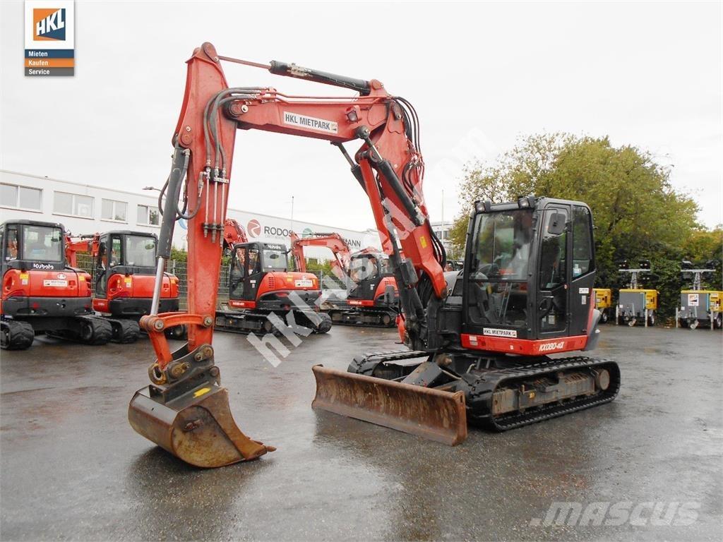 Kubota KX 080-4 Mini excavators < 7t