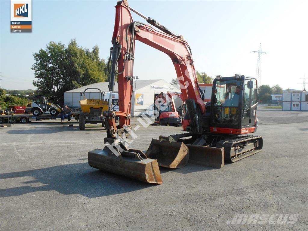 Kubota KX 080-4 Mini excavators < 7t