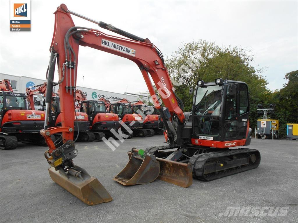 Kubota KX 080-4 Mini excavators < 7t