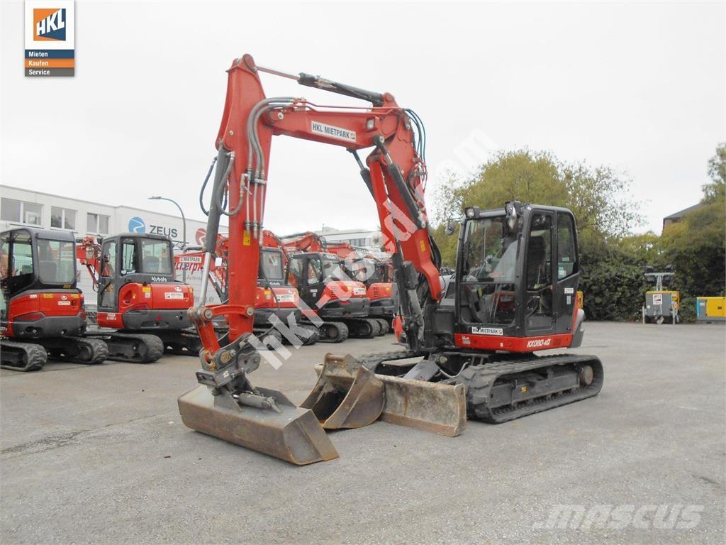 Kubota KX 080-4 Mini excavators < 7t