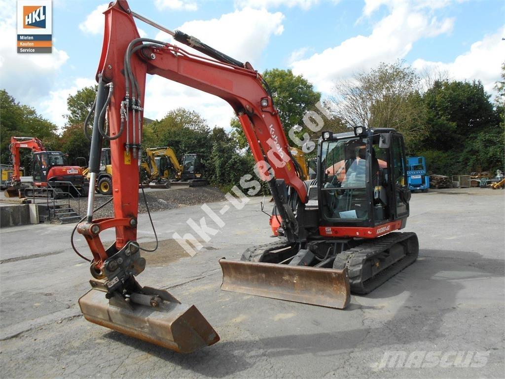 Kubota KX 080-4 Mini excavators < 7t