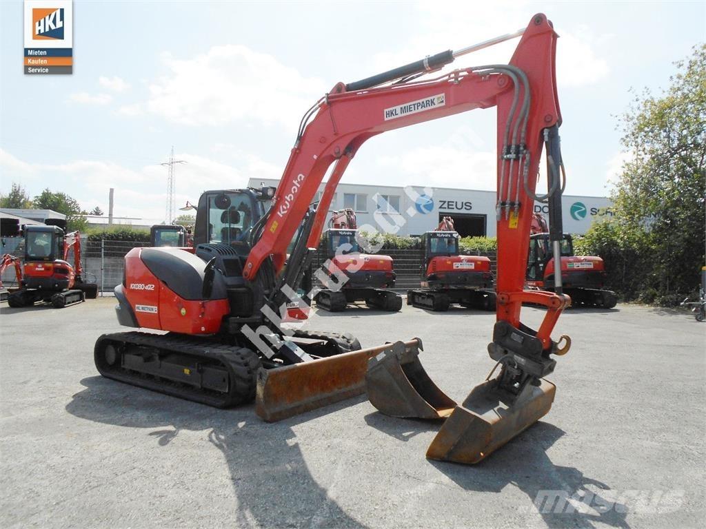 Kubota KX 080-4 Mini excavators < 7t