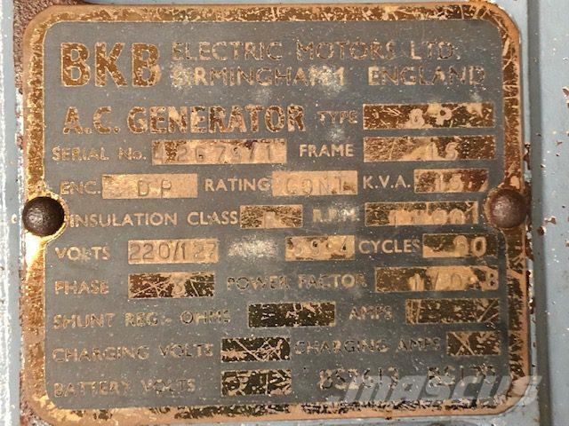  15 kVA BKB Generator Other Generators