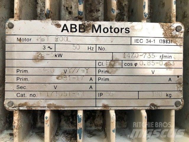  26 kW ABB MBT 200L E-Motor Engines