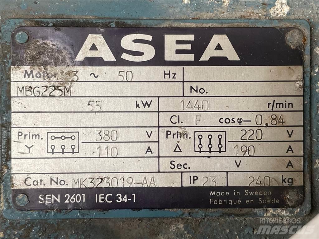  55 kw Asea MBG225M E-motor Engines