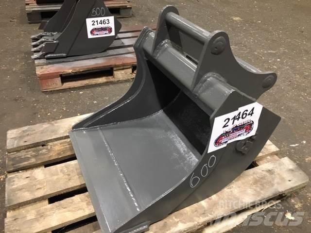  600 mm Graveskovl ex. Demo Buckets