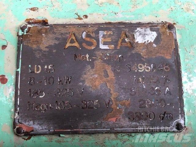  8/10 kW Asea LD15 E-Motor Engines