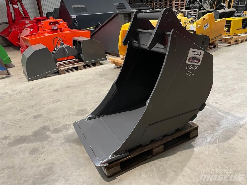  800 mm Graveskovl Buckets