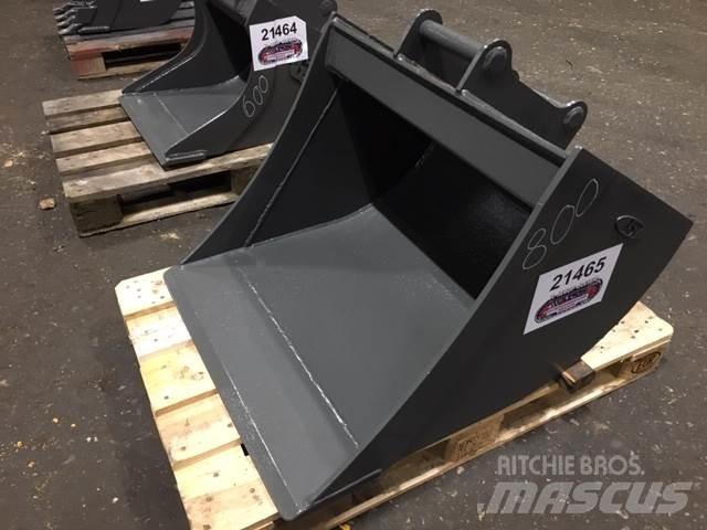  800 mm Graveskovl ex. Demo Buckets