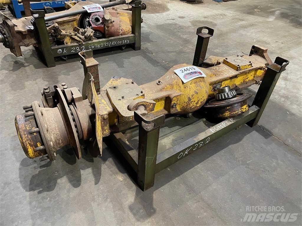  Aksel ex. O&K 23.2 Axles