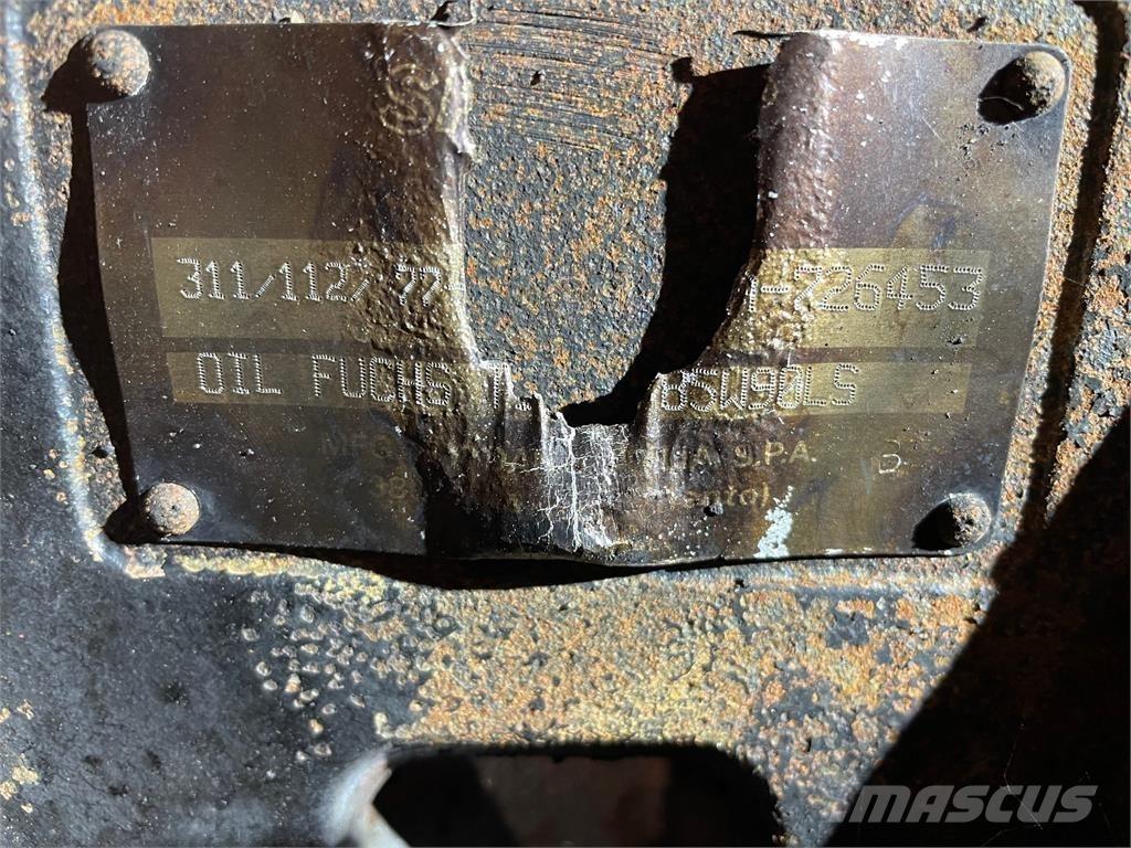  Bagaksel ex. Schaeff 863 Axles