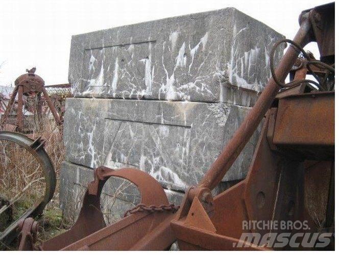  Ballastvægte 3 stk. - 3500 kg Crane spares & accessories