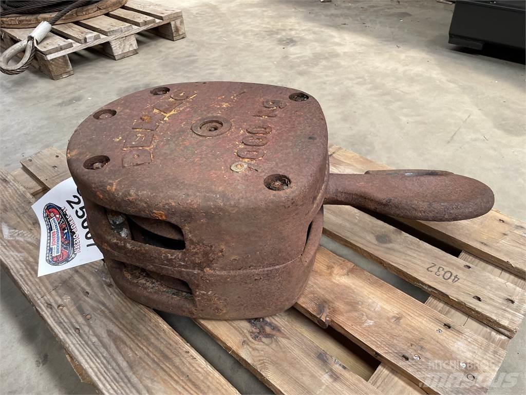 Demag løfteblok - 9000 kg Crane spares & accessories