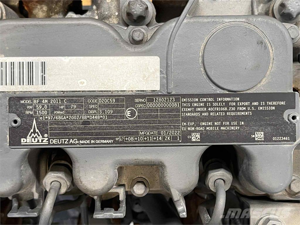 Deutz BF 4M 2011 C motor Engines