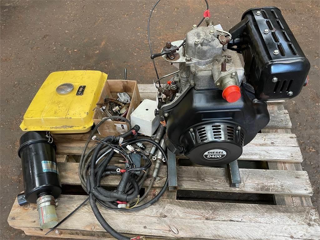  Diesel engine D400/E - 1 cyl. Engines