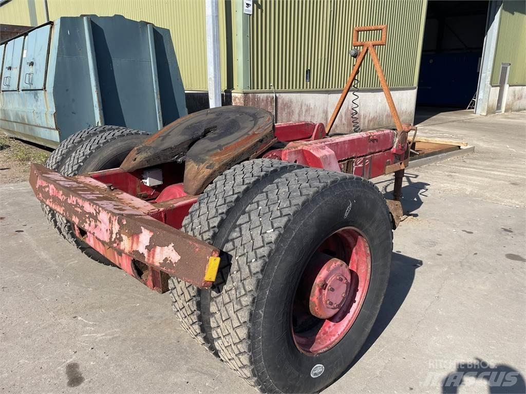  Dolly 1-akslet Low loader-semi-trailers