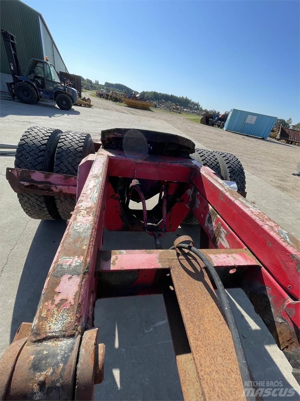  Dolly 1-akslet Low loader-semi-trailers