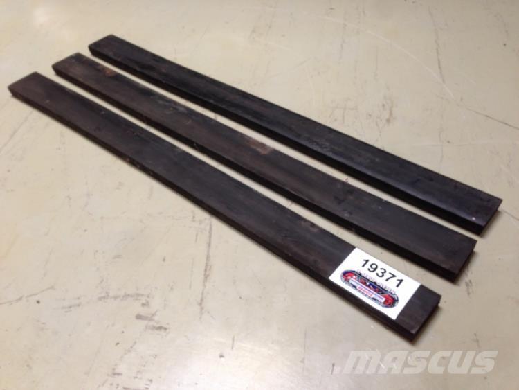  Gummiskær - 3 stk. Snow blades and plows