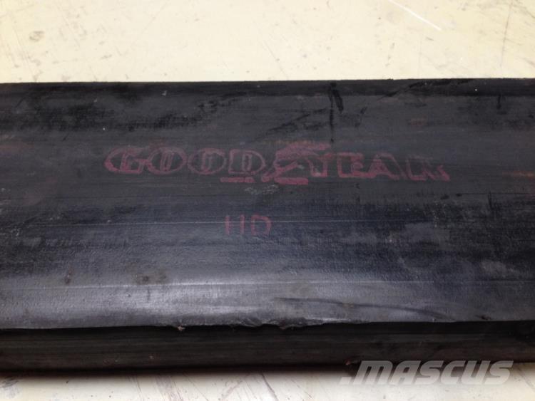  Gummiskær - 3 stk. Snow blades and plows