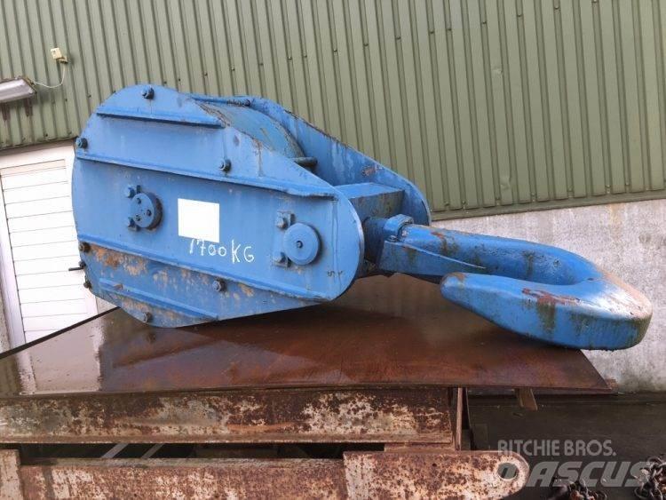  Krankrog - 3 wirehjul Crane spares & accessories