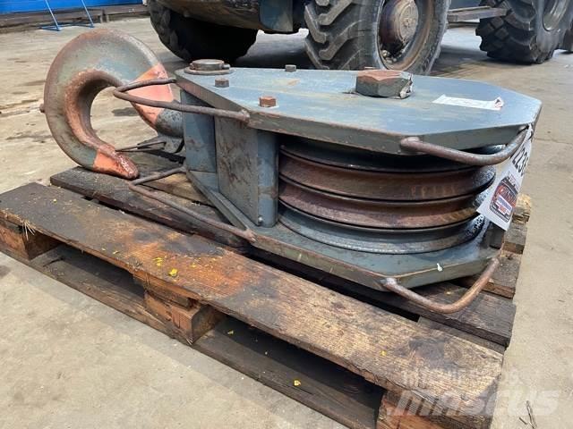  Krankrog med 3 wirehjul Crane spares & accessories