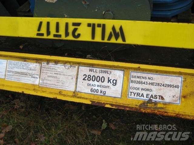 Løfteåg 21 ton - ubrugt Crane spares & accessories