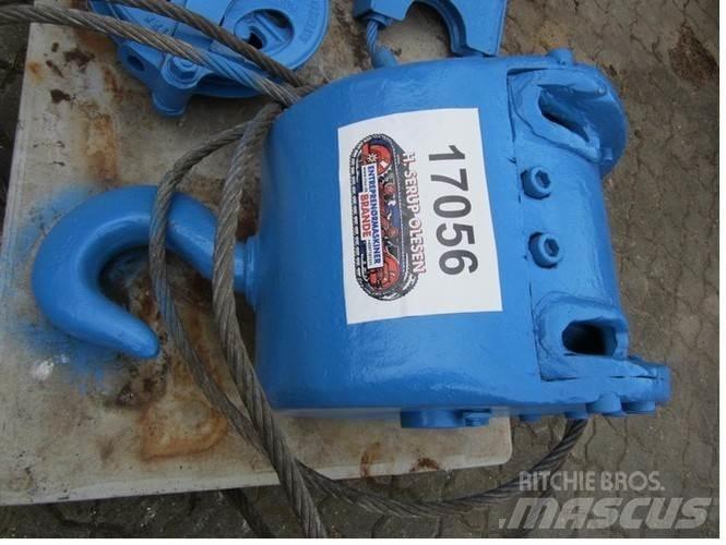 Løftekrog med 2 wirehjul Crane spares & accessories