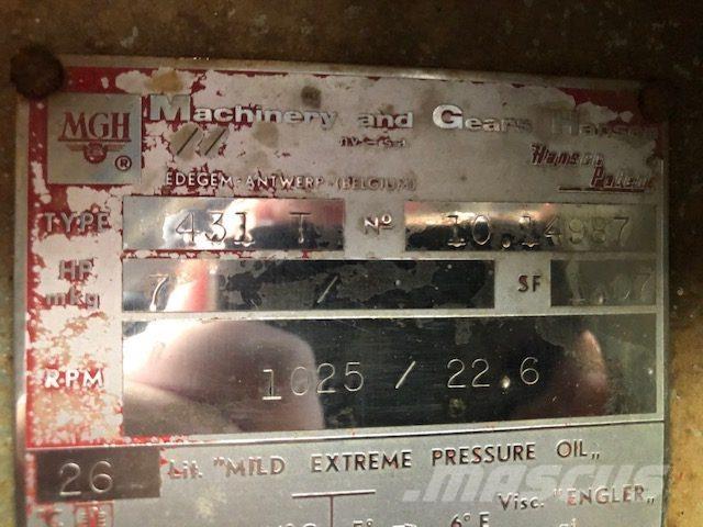  MGH gear Type 431T Gearboxes