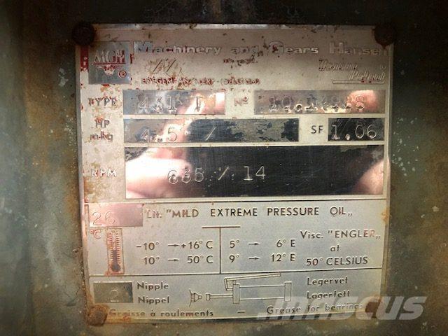  MGH Type 431T gear Gearboxes